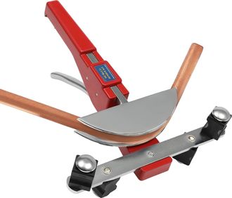 OEM Doblador De Tubos, Kit Completo Con Cortador De Tubos Y Cabezales De Doblado, Rojo