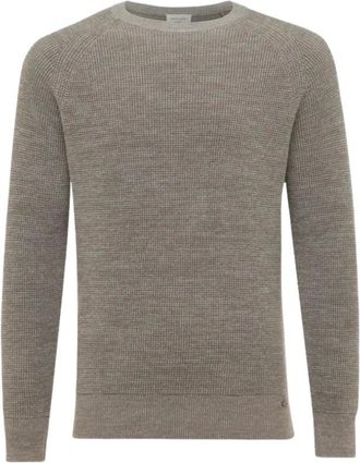 Gentiluomo Truien & Vesten, Heren, Bruin, XL, Rondgebreide trui