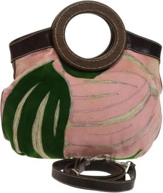 Miu Miu Pre-owned Fabric handbags - Dames - Vintage Handtas - Veelkleurig - ONE Size - Vintage