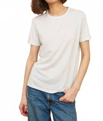 Majestic Filatures Short Sleeve Semi Relaxed Crewneck T-Shirt In Ciel