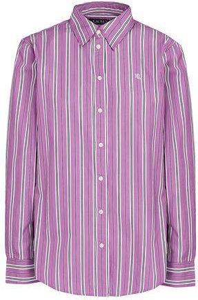 Ralph Lauren Classic Fit Striped Broadcloth Shirt
