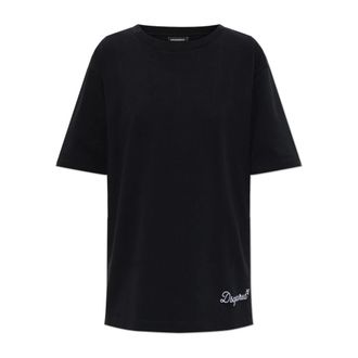 Dsquared2 Dames, Tops, Zwart, Maat: M Katoen