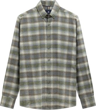 State of Art Casual Shirts - Heren - Casual Overhemden - Groen - M - Overhemden
