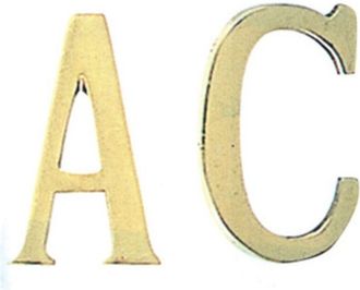 No Brand Lettera C In Ottone 75 Cm