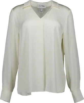 Joseph Ribkoff Lds Top 263025 - Dames - Blouses - Beige - 2XL - Overhemden