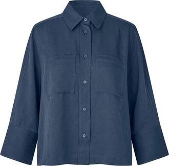 Masai 2084S Vestito - - Blouses & Shirts - Donna - Blu - M