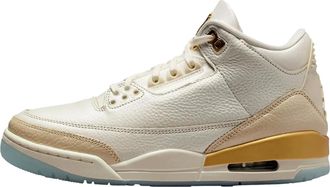 Nike Womens Nike Air Jordan 3 Retro Sail / Team Gold - Pale Ivory IB2255-100