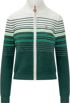 Casablanca Zip Up Vest - Dames - Vesten - Veelkleurig - L - Truien & Vesten