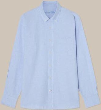Robert Talbott Harrison Button Down Oxford Shirt in Light Blue at Nordstrom, Size Xxx-Large