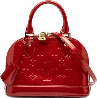Louis Vuitton 2012 Monogram Vernis Alma BB satchel - Rood