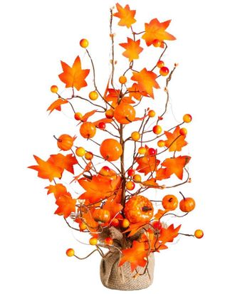 Nearly Natural 18In. Pre-Lit Artificial Maple Tree