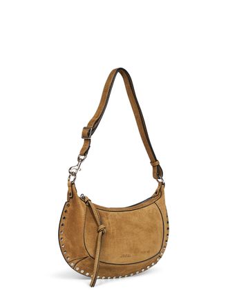 Isabel Marant Womens Shoulder Bag Oskan Moon Camel Calf Leather
