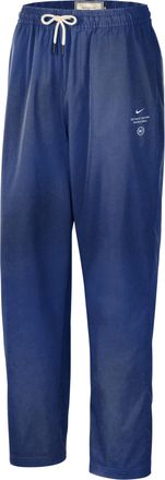 Nike Mens Detroit Pistons Standard Issue Woven Basketball Pants in Blue | II6304-495