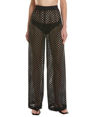 Carmen Marc Valvo Crochet Pant
