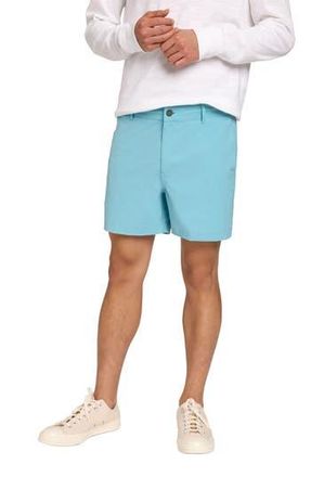 Faherty Belt Loop All Day 5-Inch Shorts in Turquoise Sky at Nordstrom Rack, Size 33