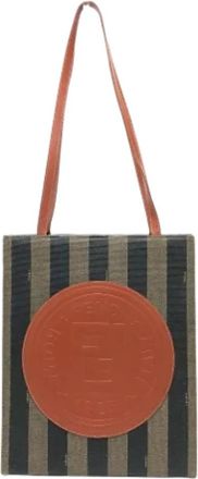 Fendi Pre-owned Canvas fendi-bags - Dames - Vintage Schoudertas - Veelkleurig - ONE Size - Vintage