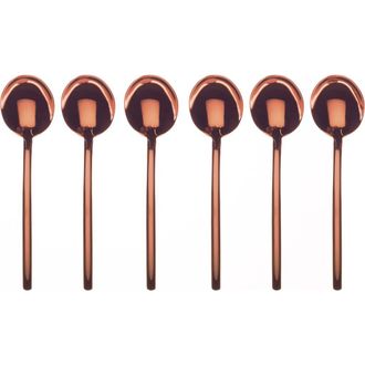Mepra Due Spoons Set - 6 Pieces in Bronze at Nordstrom
