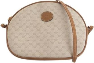 Gucci Pre-owned Cross Body Bags, female, Beige, Size: ONE SIZE Pre-owned Plastic Cross Body Bag