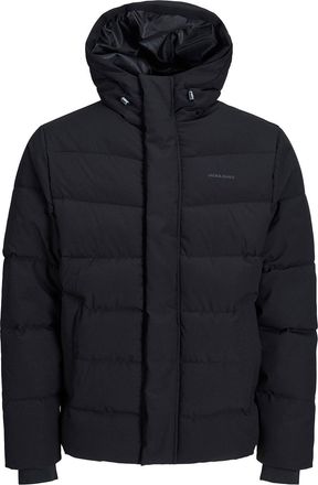 Jack & Jones Jack & Jones Mens JWHPACE Clean Puffer Jacket, Full Zip, Long Sleeve - Black - Size X-Large