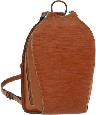 Louis Vuitton Pre-owned Backpacks, female, Brown, Size: ONE SIZE Pre-owned Vintage Backpack