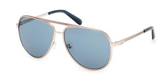 Guess GU00209 33V Mens Sunglasses Gold Size 61