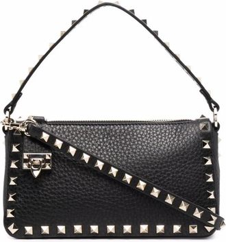 Valentino Garavani Rockstud Small Crossbody Bag - Dames - Handtassen - Zwart - ONE Size - Leer - Tassen