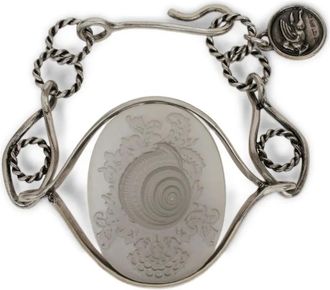 Etro Bracciale con conchiglie - Argento