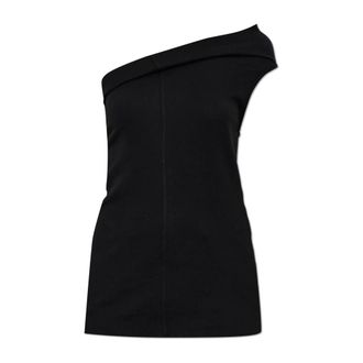 Rick Owens Dames, Blouses & Shirts, Zwart, Maat: S Katoen