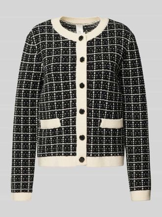 Vero Moda Strickpullover mit Knopfleiste Modell LIVIA in Black, Gr&ouml;&szlig;e XS