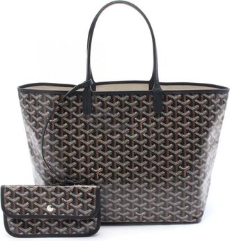 Goyard Borsa tote Saint Louis PM in tela Goyardine 2010-2025 - Nero