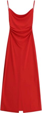 Please Midi Dresses, female, Red, Size: M Abito Lungo