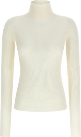 Sportmax White Niagara Turtleneck Sweater