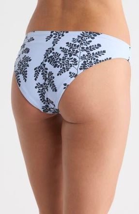 Maaji Sky Vine Sublimity Reversible Bikini Bottoms in Blue at Nordstrom Rack, Size Large
