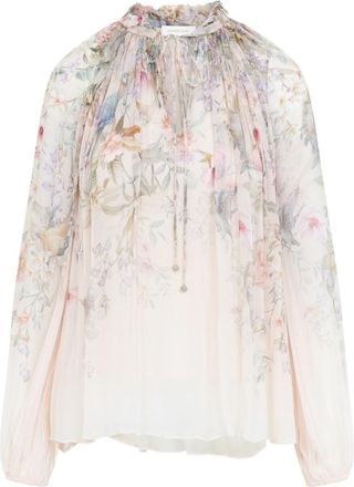 Zimmermann Pastel Patterned Blouse