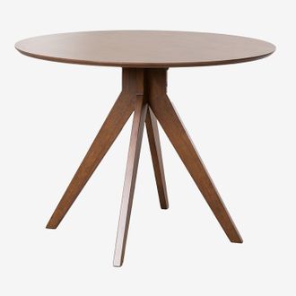 Sklum Sklum - Tavolo Da Pranzo Rotondo &Oslash;100 Cm In Legno Sekiz