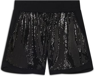 Freddy Pantaloni Shorts con paillettes e logo posteriore