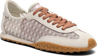 Hoff Bridge Vichy Sneaker in Off White at Nordstrom, Size 7.5Us