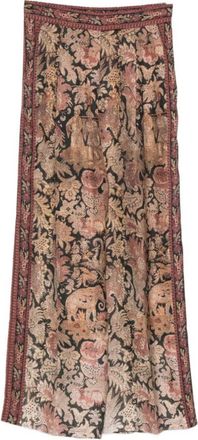 Pierre-Louis Mascia Brown Loose Flat Front Pants