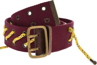 Dsquared2 Maroon Boy Scout Solid Belt