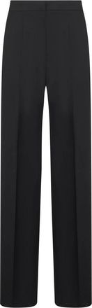 Max Mara Fernet Trousers - female - Max Mara - Wide Trousers - Black - XS - Trousers