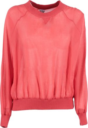 Aspesi Long Sleeve Gathered Waist Top