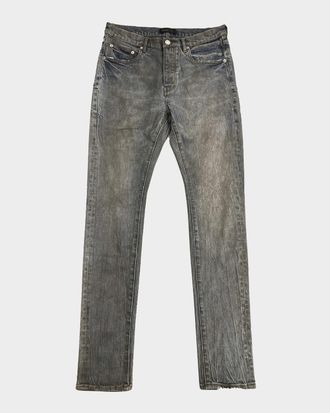 Purple Men & apos;s Skinny Monterrico Mud Jeans