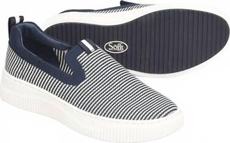 S&ouml;fft Womens Frayda Slip-On Sneakers In Navy