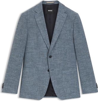 HUGO BOSS Uomo, Giacche, Blu, L, new