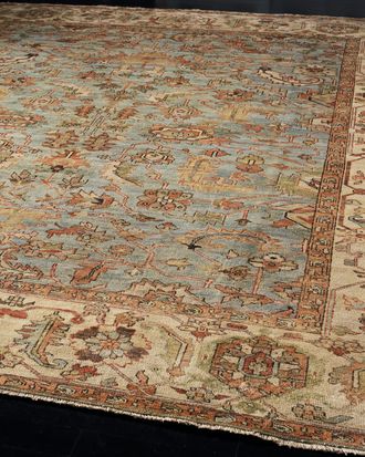 Exquisite Rugs Seaside Oushak Rug, 9 x 12