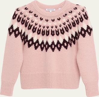 Veronica Beard Anne Fairisle Crewneck Sweater