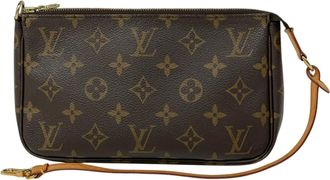 Louis Vuitton Monogram Brown Monogram Pochette Pouch (Pre-Owned)