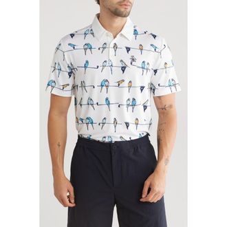 Original Penguin Parrots Club Golf Polo in Bright White at Nordstrom Rack, Size Xx-Large
