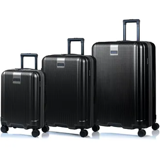 Champs Luggage Marquis / 3-Piece Luggage Set / Black
