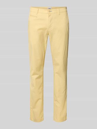 Brax Brax Slim Fit Stoffhose mit Ges&auml;&szlig;taschen Modell Fabio in GELB, Gr&ouml;&szlig;e 31/32